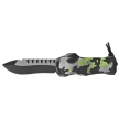 Heretic Knife Hydra R/E Heretic Camo Aluminum, Black/Satin MagnaCut by Tony Marfione Jr.
