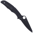 Nóż składany Spyderco Pacific Salt 2 Black Blade Plain (C91PBBK2)