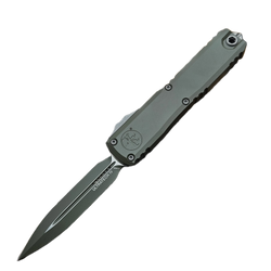 Microtech Ultratech Gen IV D/E OTF Knife Cerakote Moss Green Aluminium, Cerakote Moss Green M390MK by Tony Marfione (11224-1 MG-C21Z13)
