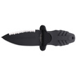 Fox Tactical Elementum Dagger PP+TPE Black, Black Blade (FX-647 S)