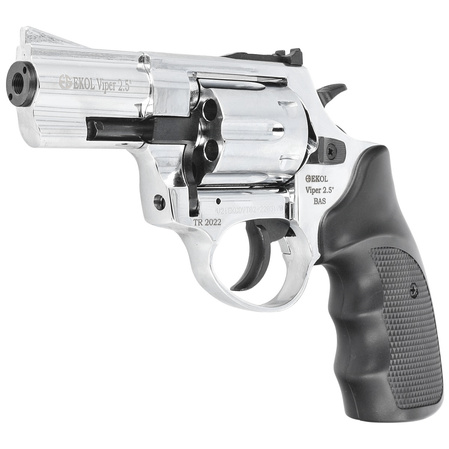 Rewolwer alarmowy BAS Voltran Ekol Viper 2.5'' Shiny kal .22 Long Blanc