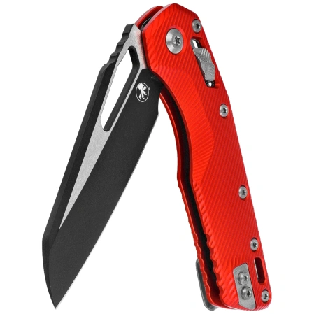 Nóż składany Microtech MSI S/E Fluted Red Aluminium, Black M390MK by Tony Marfione (210-1FLRD)