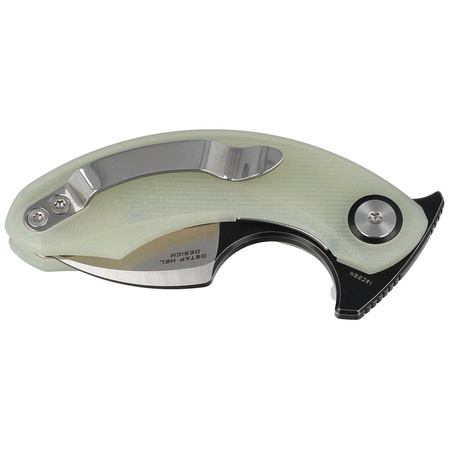 Nóż składany Bestech Strelit Jade G10, Satin/Black Stonewashed 14C28N by Ostap Hel (BG52B-2)