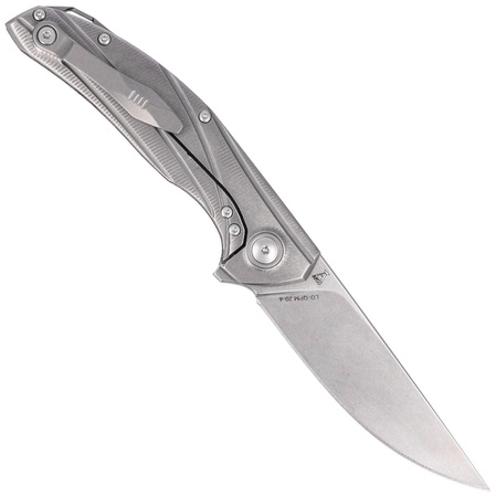 Viper Orso 2 Green Canvas Micarta, Stonewashed Lohmann LO-QPM20-4 by Jens Ansø Knife (V5998CG)