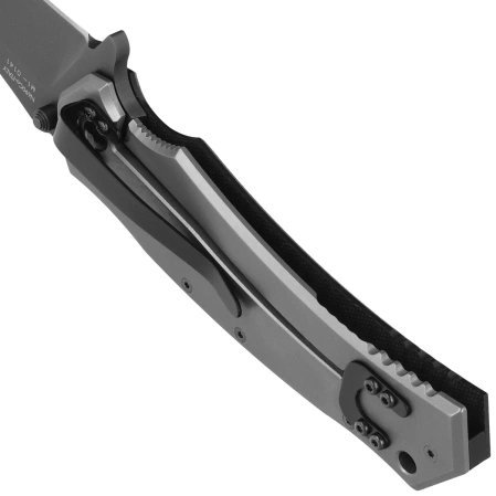 Nóż składany Fox M1 Black G10/Titanium, Black DLC N690Co by Rob Walker (CED-01)