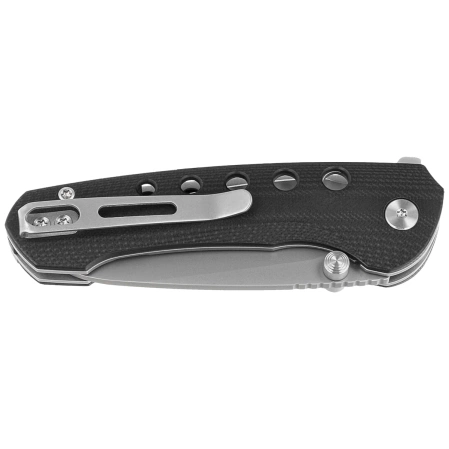 Nóż składany Remette RT-BEE-G w/Titanium Toothpick Black G10, Ceramic Sandblasting 14C28N