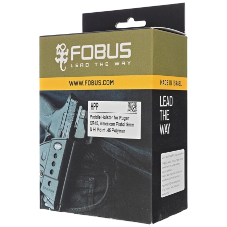 Kabura zewnętrzna OWB Fobus HPP do Hi Point bez JHP .45, Ruger SR45, Ruger American 9 mm Full Size i Compact