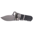 Spyderco Lil' Sub-Hilt G-10 Black Plain Knife (C224GP)