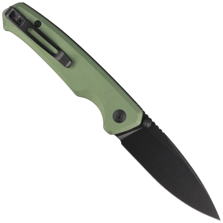 Civivi Altus Green Aluminum, Black Stonewashed Nitro-V knife (C20076-5)