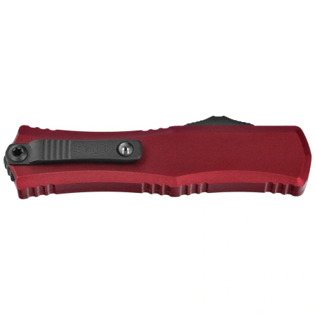 Microtech Hera II Mini Bayonet OTF Knife Merlot Aluminum, Black M390MK by Tony Marfione (1701M-1MR)