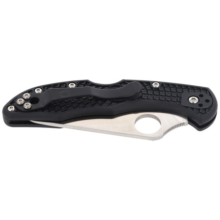 Nóż składany Spyderco Delica 4 FRN Black Plain (C11PBK)