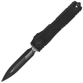 Microtech Ultratech Gen IV D/E OTF Knife Black Aluminum, Tactical M390MK by Tony Marfione (11224-1T)