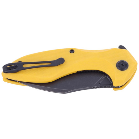 Nóż składany Kubey Noble Yellow G10, Dark Stonewashed D2 (KU236D)
