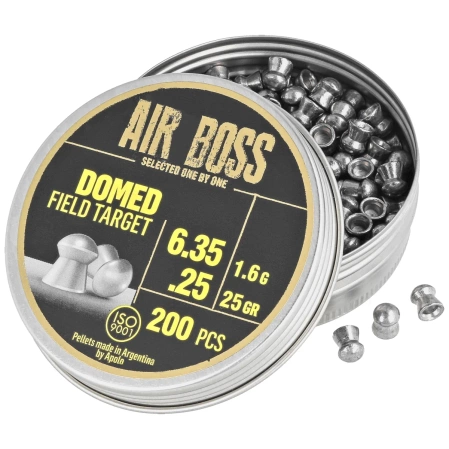 Śrut Apolo Air Boss Domed Field Target 6.35 mm, 200 szt. 1.60g/25.0gr (30206)