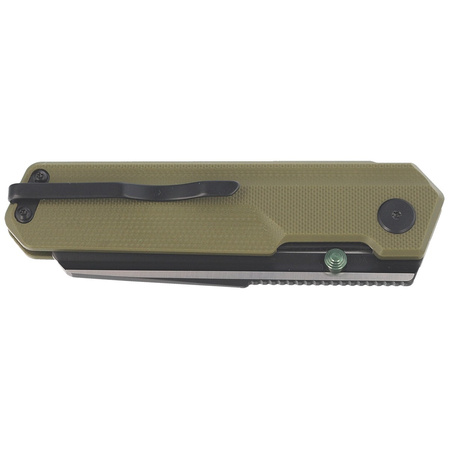 Bestech Tardis OD Green G10, Black DLC/Satin D2 by Ostap Hel Knife (BG54C)