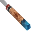 Nóż kuchenny Tokisu Petty Stabilized Wood/Epoxy, Damascus (17456)