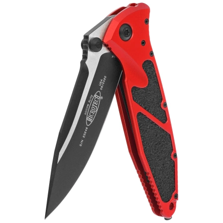 Nóż składany Microtech Socom Elite S/E-M Red Aluminum, Black M390MK by Tony Marfione (160-1RD)