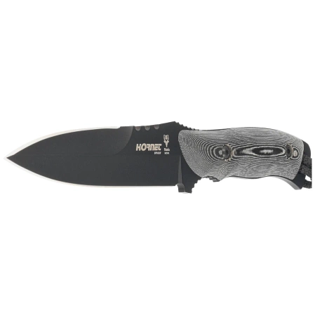 Muela Hornet-10N Gray Micarta, Black X50CrMoV15 knife
