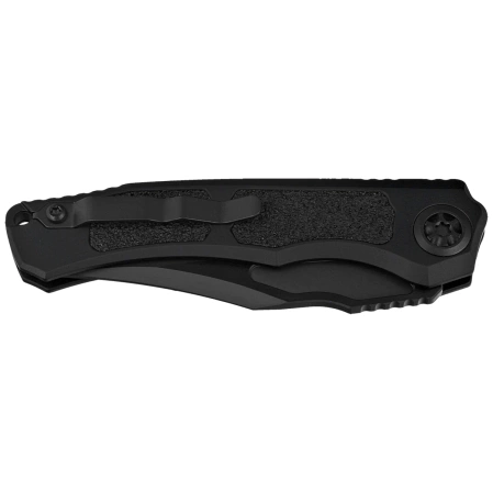 Heretic Wraith V4 Auto Tactical Aluminum/3M, Black DLC MagnaCut Automatic Knife by Tony Marfione Jr. (H002-6A-T)