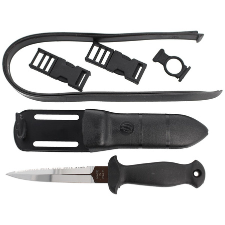 MAC Coltellerie SUB 11 D Black Diving Knife 110mm (MC SUB11D.N)