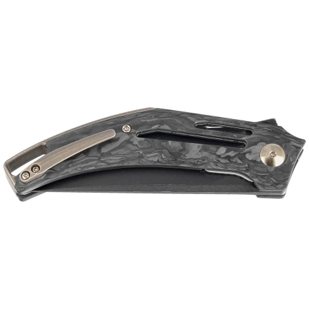 Nóż składany WE Knife Speedliner Shredded Carbon Fiber, Black Stonewashed CPM 20CV by Tashi Bharucha (WE22045B-2)