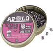 Apolo Domed Hollow AirGun Pellets .22/5.5 mm, 250 pcs 0.95g/14.6gr (19702)