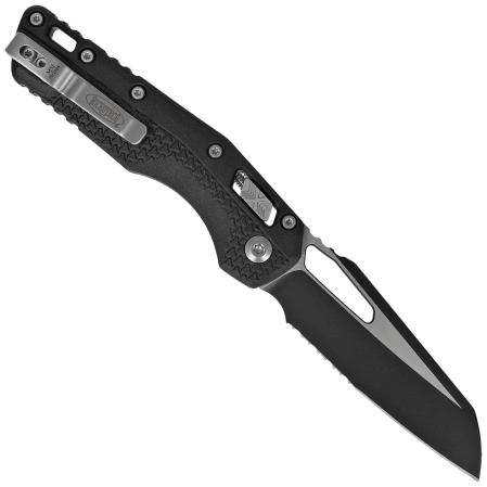 Microtech MSI S/E Black Polymer, Black/Satin P/S M390MK by Tony Marfione (210T-2PMBK)