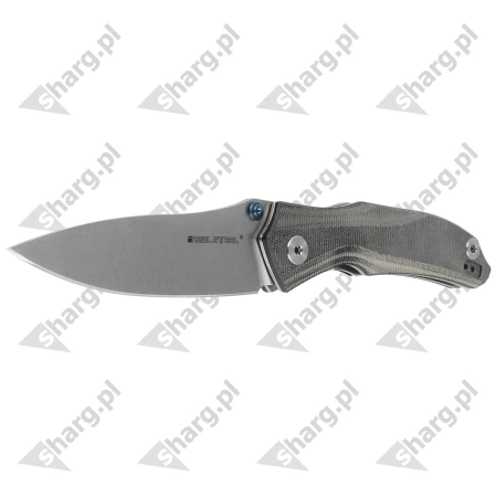 Real Steel Horus Black G10/Micarta, Stonewashed 14C28N by Uli Hennicke (7435)