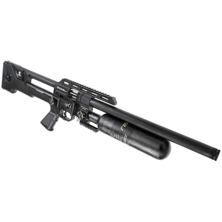 Wiatrówka PCP Reximex Throne Gen 2 Carbon 5.5 mm z regulatorem i tłumikiem