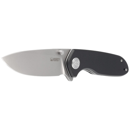 Kubey Belus Knife Black G10, Beadblasted AUS-10 (KU342A)