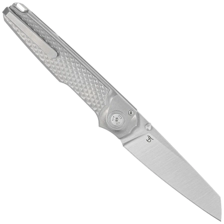 MKM Knife Miura Gray Titanium, Satin M390 by Simone Tonolli (MK MI-T)