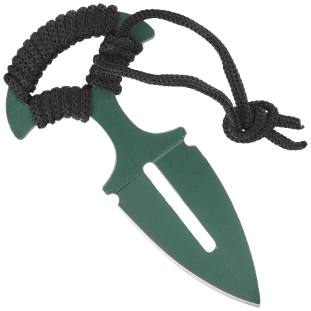 Martinez Albainox Angry Shark Knife Black Strung, Green 3Cr13Mov (32524)