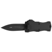 Microtech Hera II Mini D/E Tactical Black Aluminum, Black M390MK by Tony Marfione (1702M-1T)
