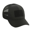 M-Tac Mesh Flex Ripstop BB Cap with Velcro, Black (40570002)
