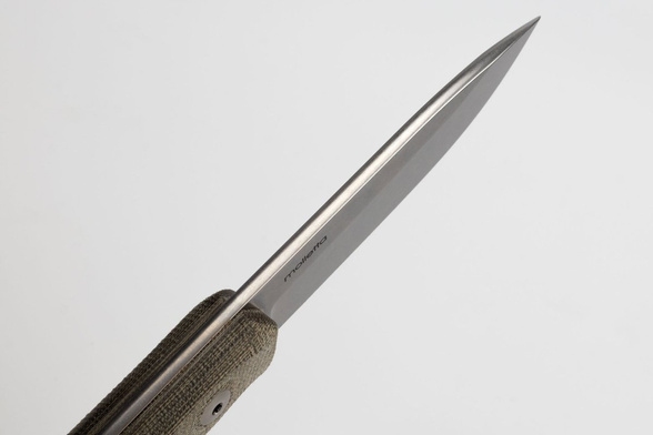 Nóż LionSteel Bushcraft Green Micarta, Stone Washed Sleipner by Molletta (B41 CVG)