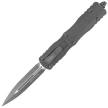 Microtech Dirac D/E OTF Knife Black Aluminum, Tactical by Tony Marfione (225-1T)