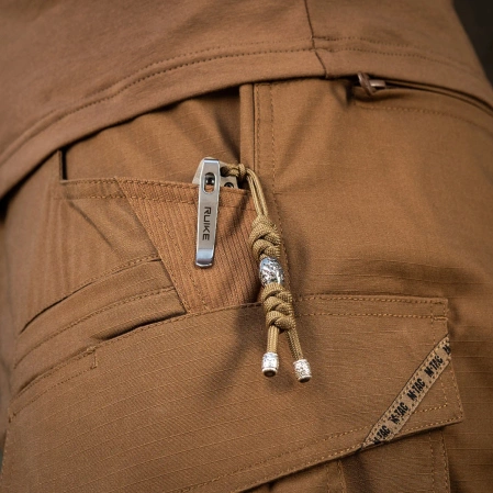 Przywieszka do noża M-Tac Zeus Stainless Steel Coyote paracord (10296105)