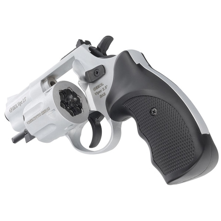 BAS Voltran Ekol Viper 2.5'' White cal. alarm revolver .22 Long Blanc