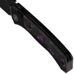 Remette RT-Steed Knife Black Titanium/Black-Pink Carbon Fiber, Black DLC M390 (RTWS-BY)