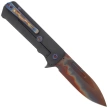 Medford TFF-4 Drop Point Knife Black Titanium / Black G10, Flm HW, Blue Clip, Vulcan S45VN by Greg Medford (MK1404VD-30PV-TFCF-BP)