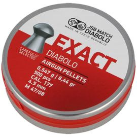 JSB Diabolo Exact 4.52 mm pellets, 500 pcs (546237-500)