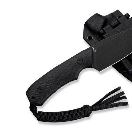 Nóż Civivi Gander Black Canvas Micarta, Black Stonewashed 14C28N by Matt Gentry (C24058B-2)