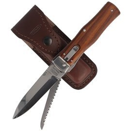 Mikov Predator Classic Palisander Wood Automatic Knife (241-ND-2/KP)