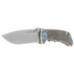 Nóż składany Spartan Blades Harsey Folder King Tut Bronze Titanium, Blue HW, Stonewashed MagnaCut by William W. Harsey (SF5KTUT)