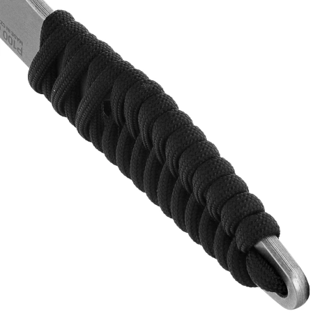 ANV P100 Knife Black Paracord, Stonewashed Sleipner (ANVP100-002)