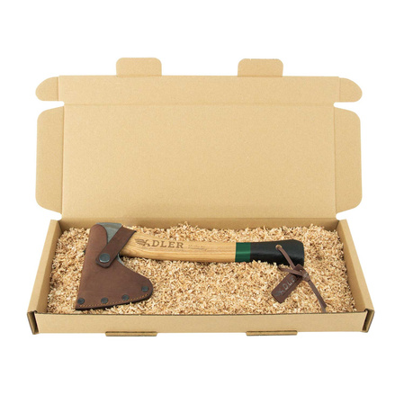 Toporek Adler Scout Black / Green Ash Wood, C60 Carbon Steel (280.0E030A012)