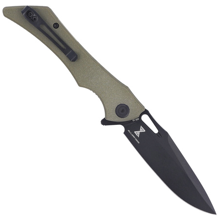 Nóż składany Kubey Raven KB245I Green G10, Dark Stonewashed AUS-10 by Jelly Jerry