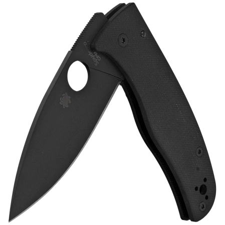 Spyderco Bodacious Black G10, Black DLC CPM S30V by Sal Glesser Knife (C263GPBK)
