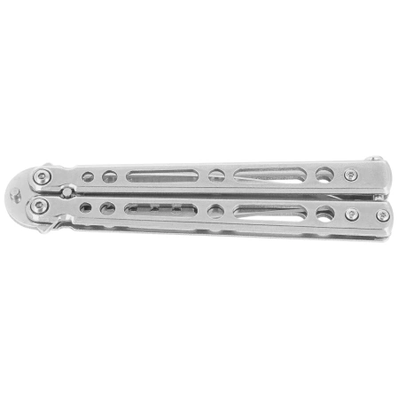 Nóż składany motylek Martinez Albainox Balisong Polished Steel, Polished 3Cr13Mov (02212)