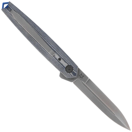 Nóż składany Fox Pacifico Denim Micarta, Stonewashed MagnaCut by Bob Terzuola (FX-ATC-OG02 MD)